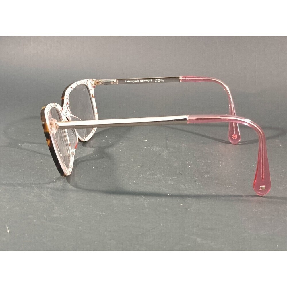 Kate Spade New York Eyeglasses Frames Only NATALIA H7P 140 Tortoise/Pink - Picture 3 of 9